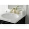 Kingston Brass KS2962CKL Widespread Bathroom Faucet with Brass Pop-Up, Polished Brass KS2962CKL - alternate 3